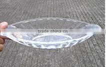 Glass bowl glass fruit plate banana boat wholesale