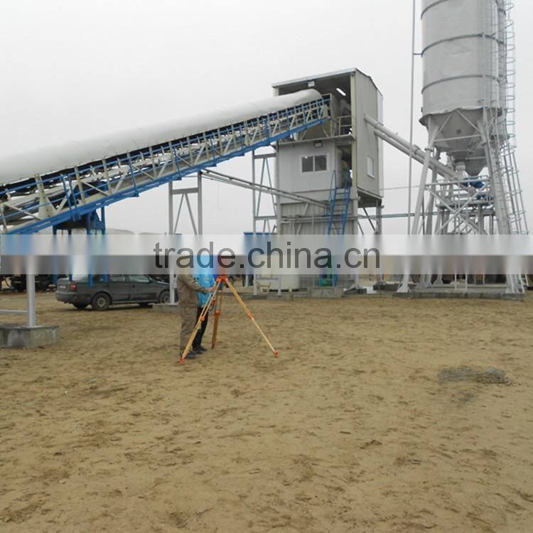 Portable concrete mix plant with chassis that can be moved from one size to another