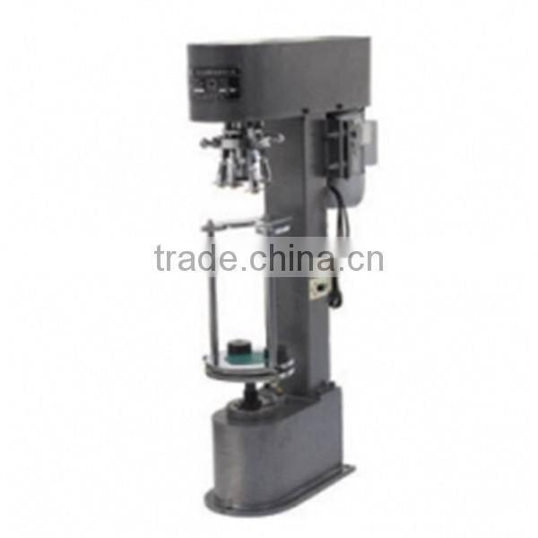 Semi-Automatic bottle Metal Capping Machine with work video