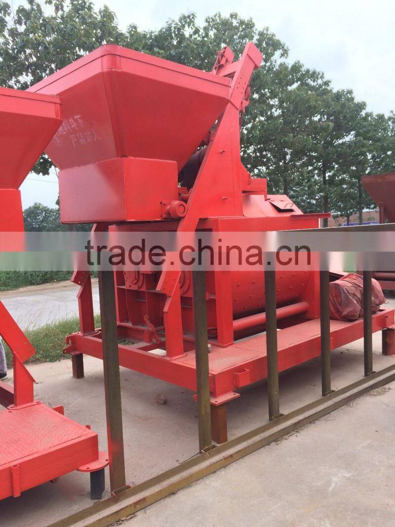 Concrete mixer/Forced concrete mixer/Twin shaft mixer