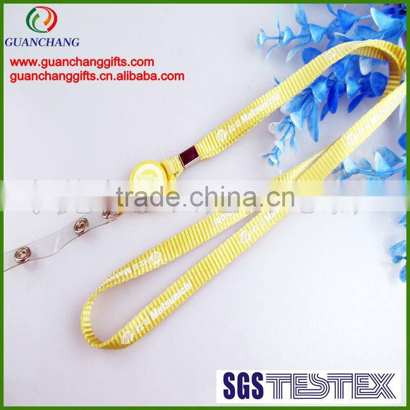 OEM promotion custom yoyo card holder with lanyard