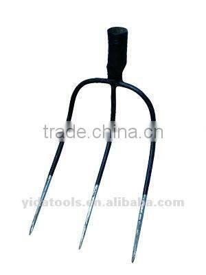 F109 steel forged garden fork