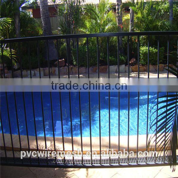 Hot dipped galvanized or Electro galvanized Swiming pool fence