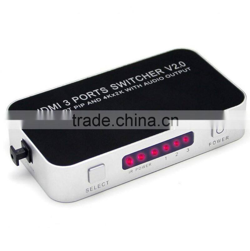 New Product HDMI 3X1 Switch with Audio Output HDMI Switch