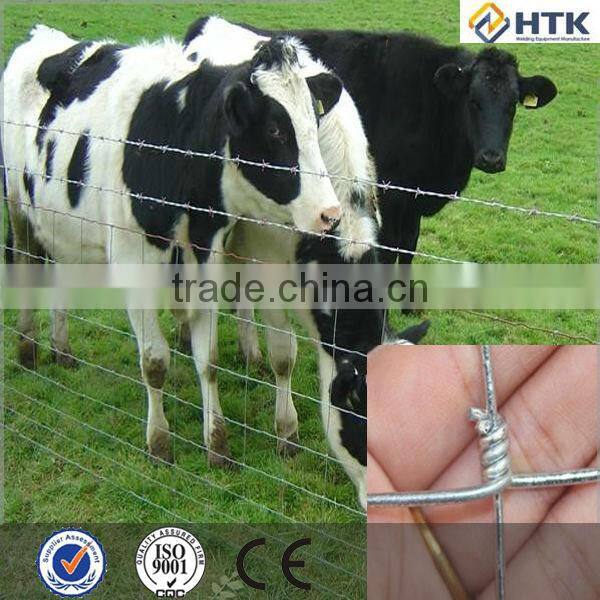 Hot dipped galvanized field fence