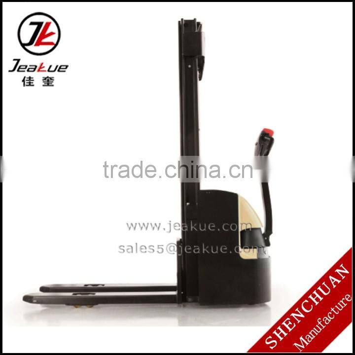 Best price high quality 1T-1.2T walkie electric stacker JEAKUE ES10 ES12 ES14 ES 16