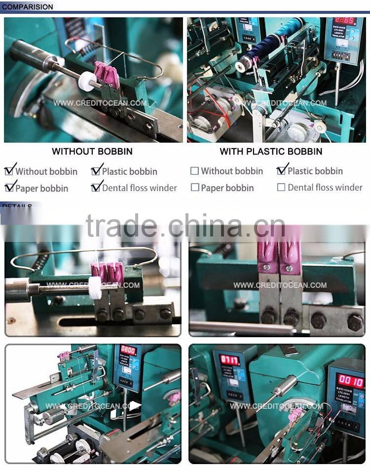 CREDIT OCEAN prewound bobbin winder Dental floss winding machine