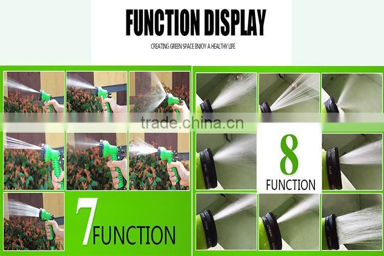 7 patterns hose nozzle set portable spray gun high pressure spray hose