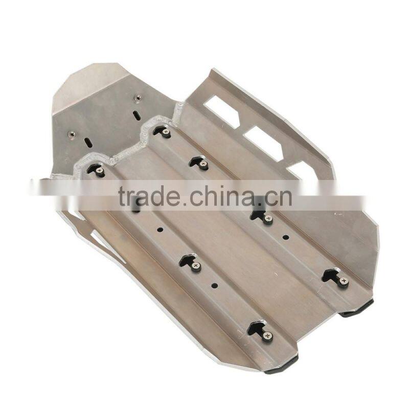Short Expedition Aluminum Skid Plate Long for BMW R1200GS Water Cooled 13-16
