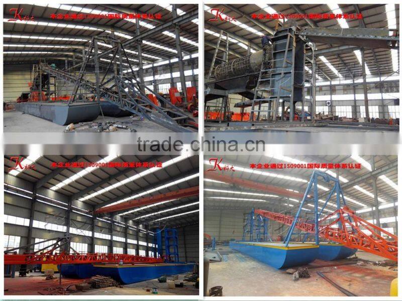 Widely Used Chain Bucket Dredge for Gold Panning