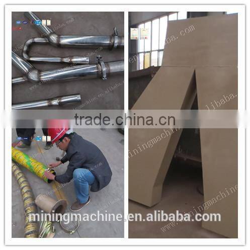 diesel engine Mobile gold trommel mining machine for small miner