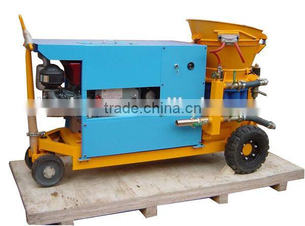 LZ-5A air motor drive concrete tunnel equipment construction shotcrete machine