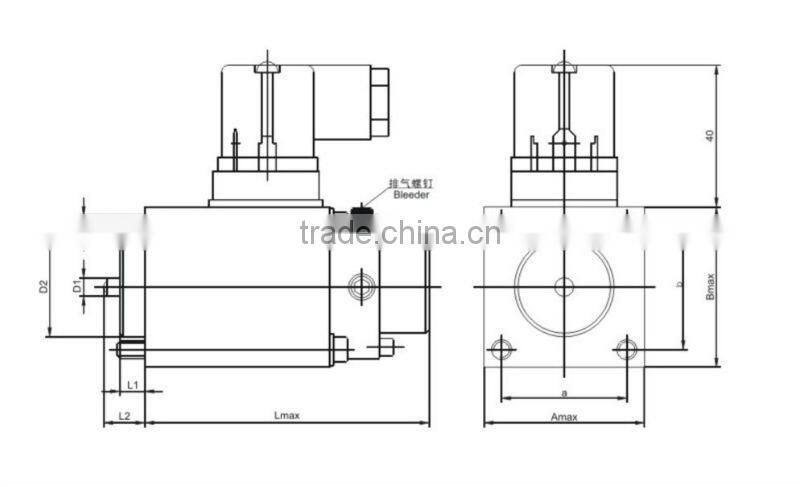 GV45-4-AT Series hydraulic proportional solenoid