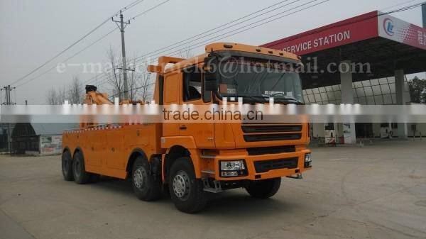 336hp 8*4 SHACMAN Heavy Duty Wrecker 30ton