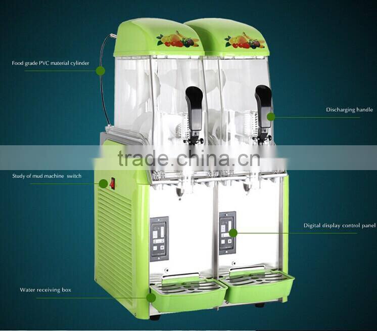 12L 2 tanks slusher with high quality high efficiency for sale