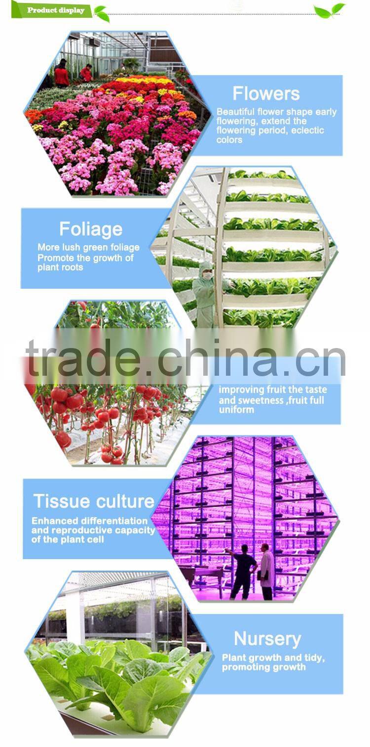 Alibaba express 5w chip passive cooling hydroponic led grow light
