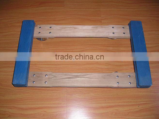 30"X18" hardwood Mover Dolly with carpet ends