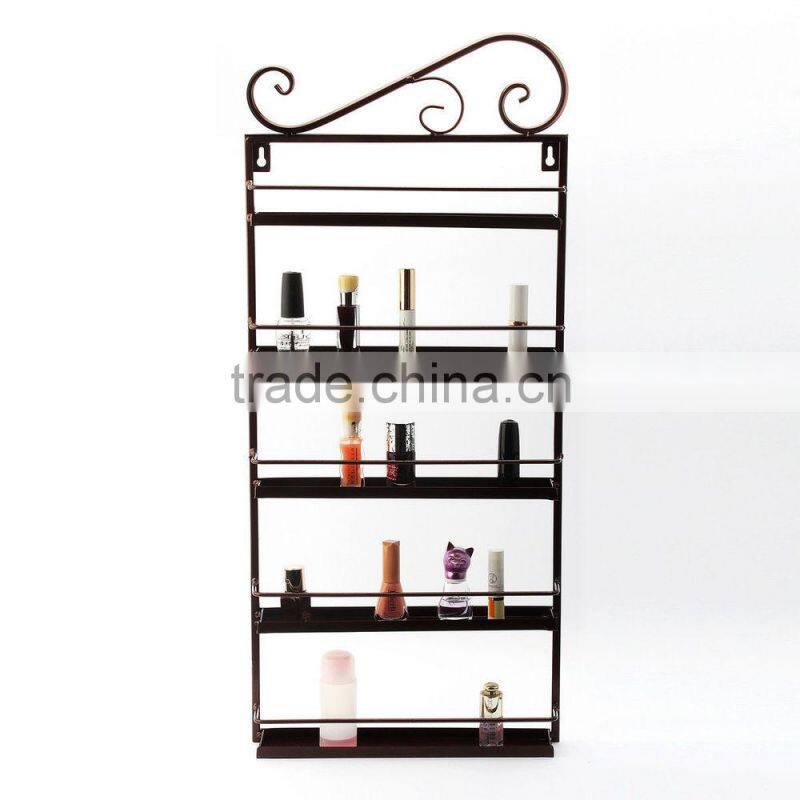 50 Bottles Nail Polish Wall Mount Rack Stand