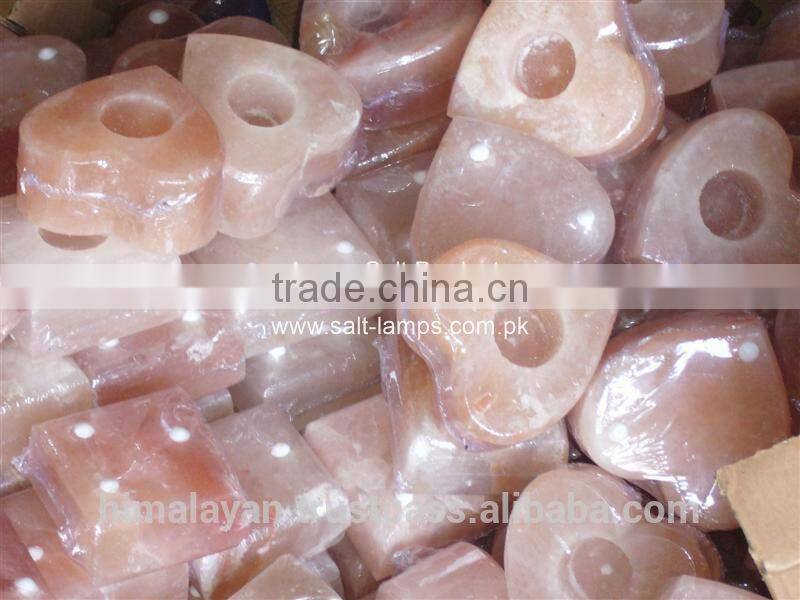 Himalaya Salt T Light/Natural Salt T Light Holder/ Rock Salt Candle Holders