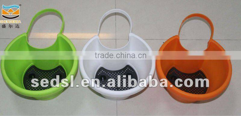 Plastic Material and PP Plastic Type plastic drainpipe planter