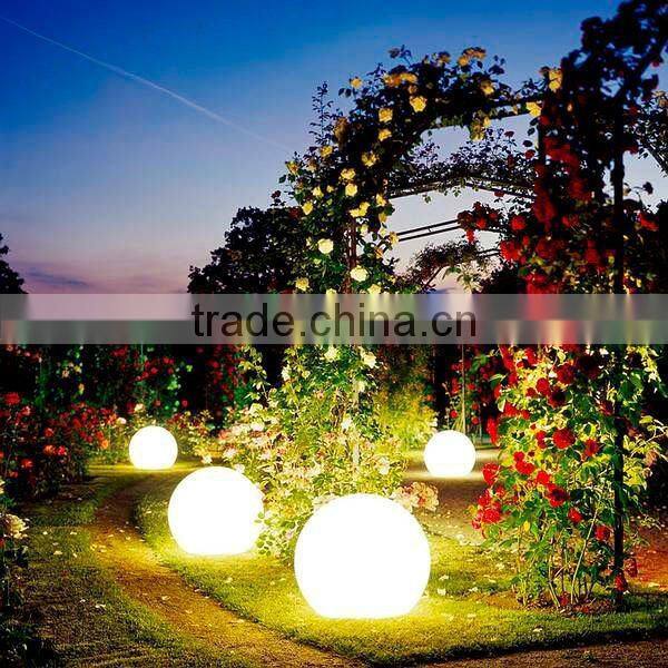 60cm Color Changing Glass Christmas Ball with LED Light