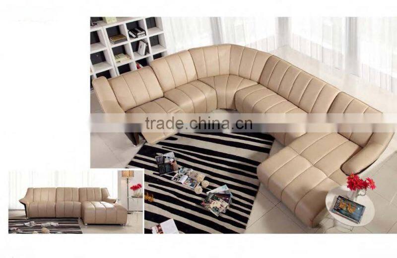 Bisini Modern Movie Recliner Sofa Set, Italan Genuine Leather Recliner Sofa, Italy Recliner