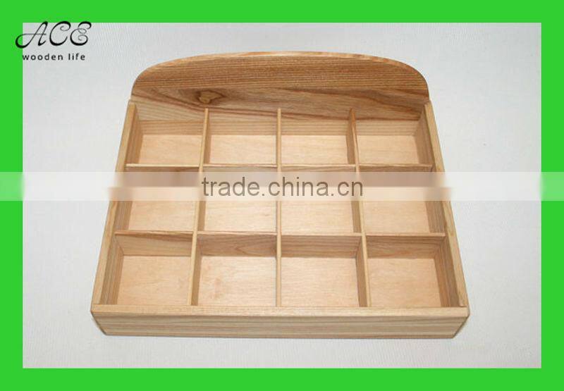 Wooden tea bag box