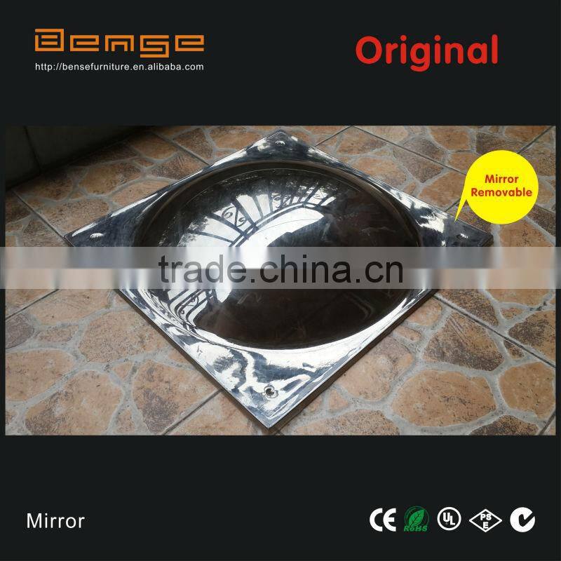 2015 Best Hot sales LED Disco Bubble Panel Wall Light with Mirror 80*80CM