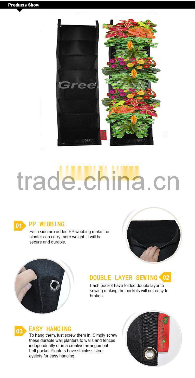 2017 Hydroponic Grow Bags Homemade Vertical Garden planter bags