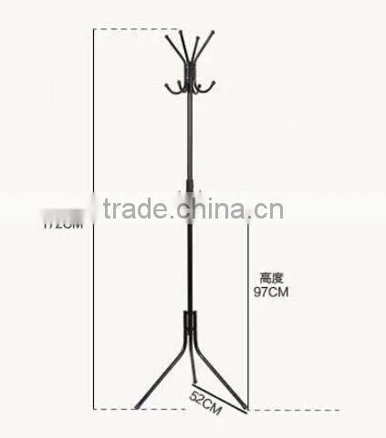PN FUJIAN factory wholesale stainless steel portable clothing tree household hooks clothes hanger