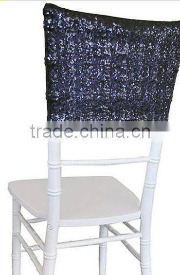 gold sequin chair cover for wedding