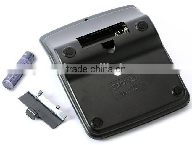 supply fashion creative alarm clock solar powered calculator