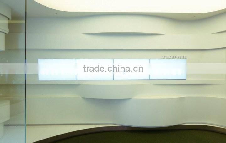 Acrylic solid surface featured wall panel for interior decoration