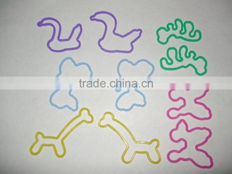 Christmas tree cartoon and For deformation silicone rubber band silicone rubber band