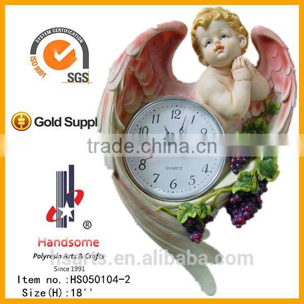 3D Modern Design resin virgin wall clock