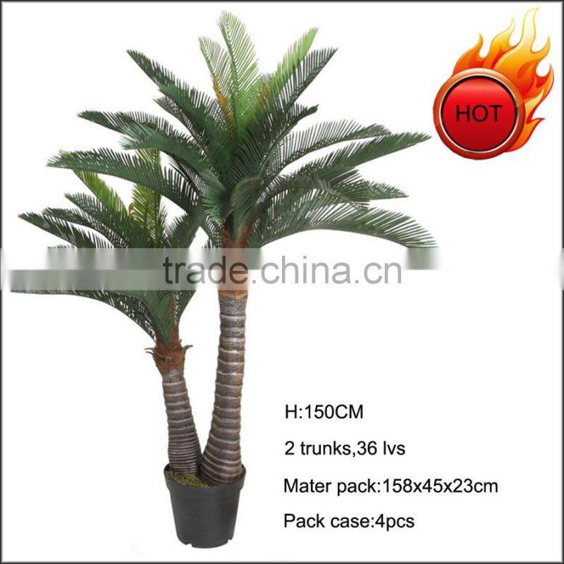 Hot sale 5ft high artificial cycas tree