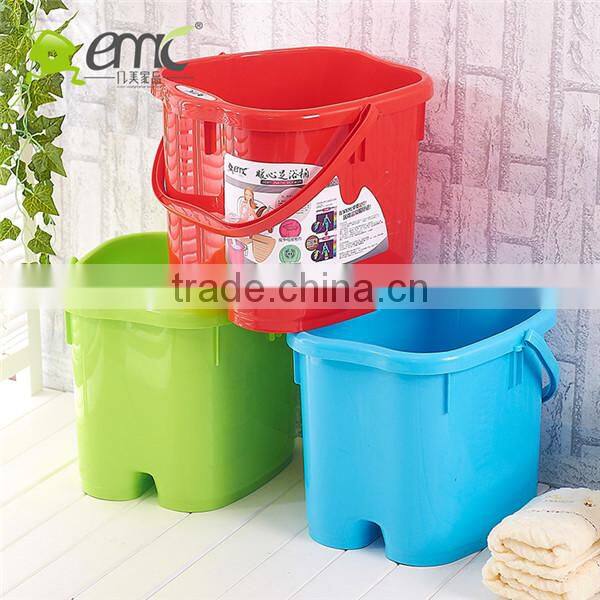 2014 New Home Colorful Plastic Foot Tub