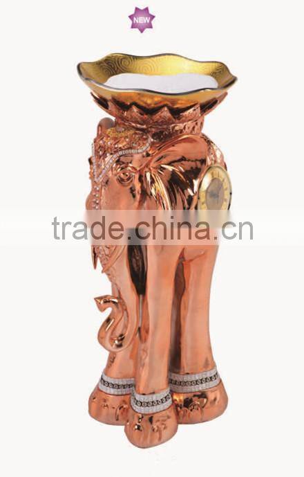 India decorative elephants resin sculpture