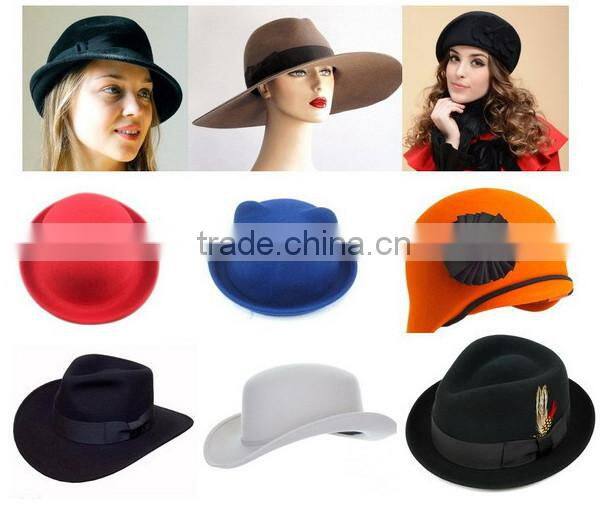 hot sale new fashion high quality products eco friendly durable wool felt hat wholesale made in china