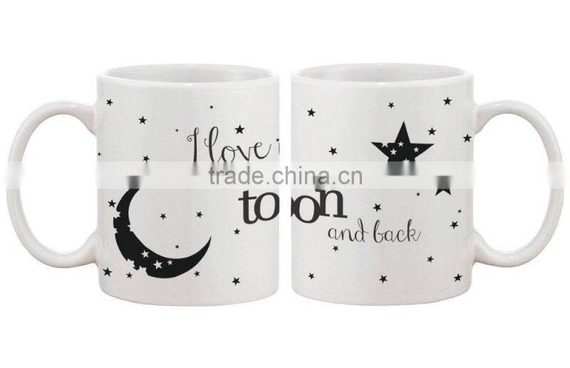 new item 11oz OEM coffee mugs with logo for promotional