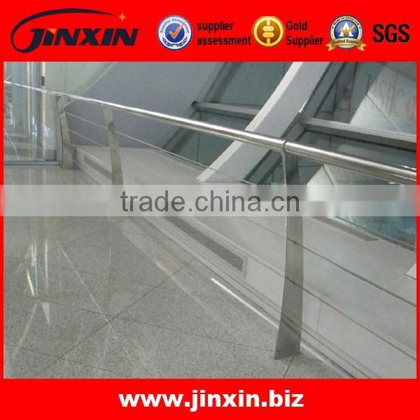 Stainless Steel Mount Balustrade Post Handrails For Outdoor Steps