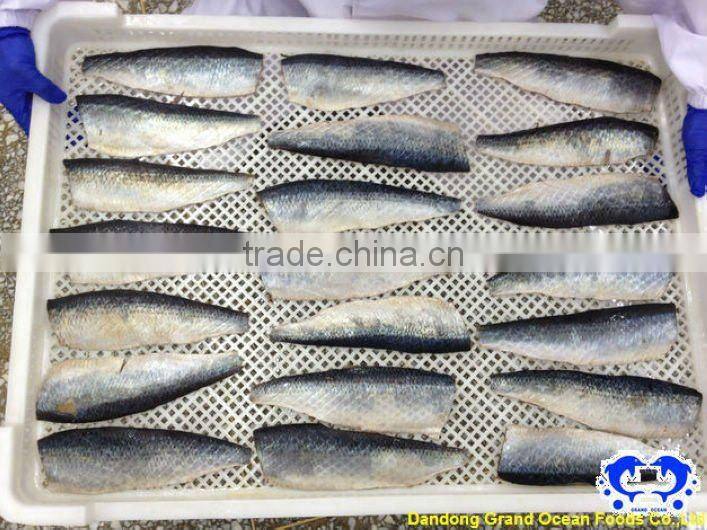Frozen herring fillet IQF seafood