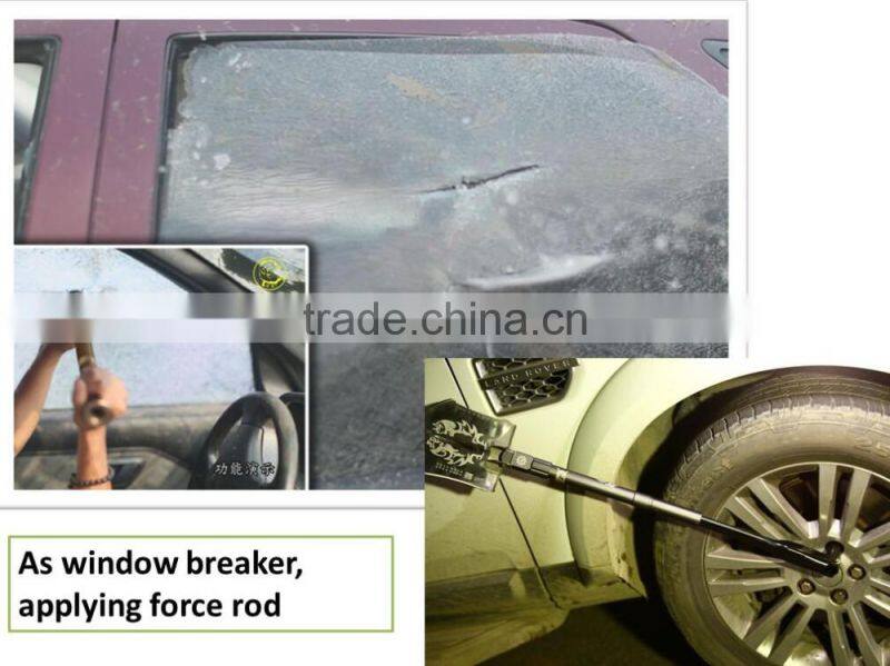 Auto Emergency Escape Tool Rescue Car Window Breaker Multifunction Shovel With More Than 20 Functions