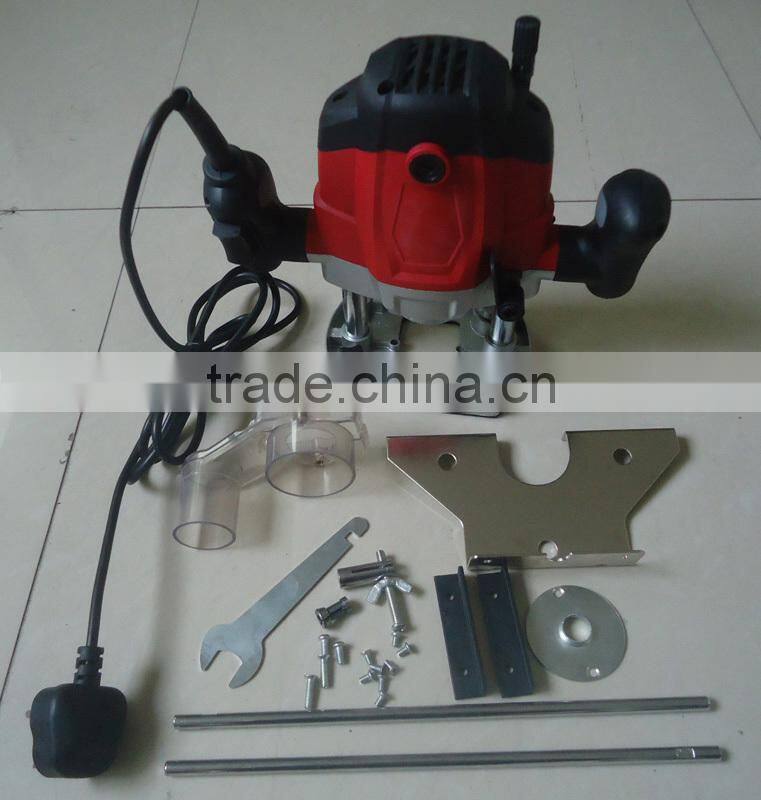 GOLDENTOOL 6mm/8mm 1200w Power Small Plunge Router Milling Machine Portabel Electric Hand Mini Wood Router