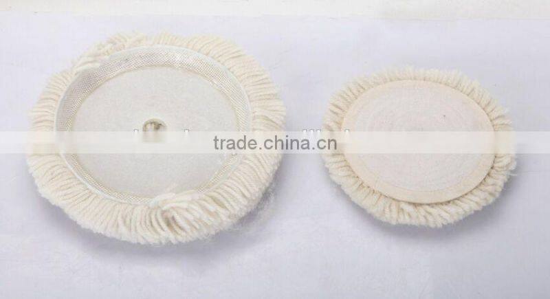 Efficient wet steel wool marble polishing pads