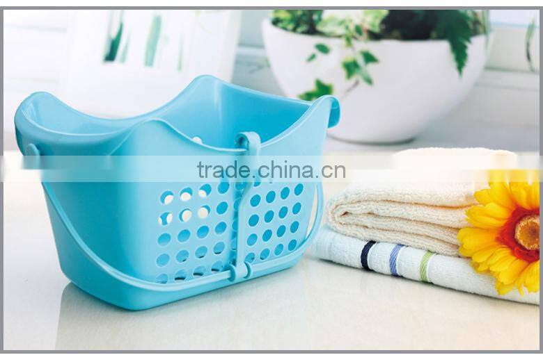 cheap plastic clothes peg basket XYB9907