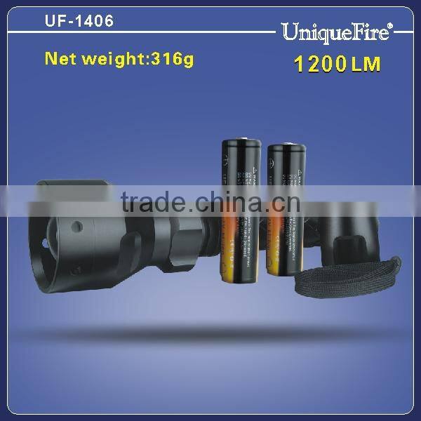 UniqueFire UF-1406 waterproof 850nm ir night vision led flashlight for hunting