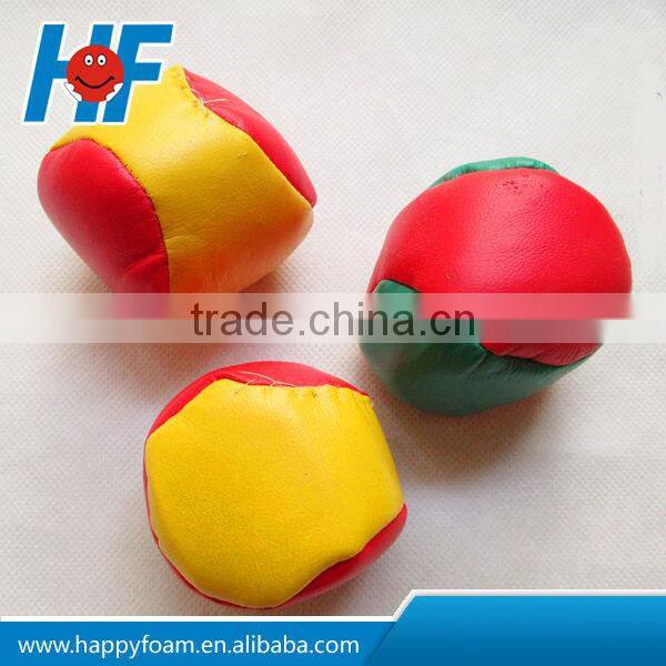 Pu leather juggling balls