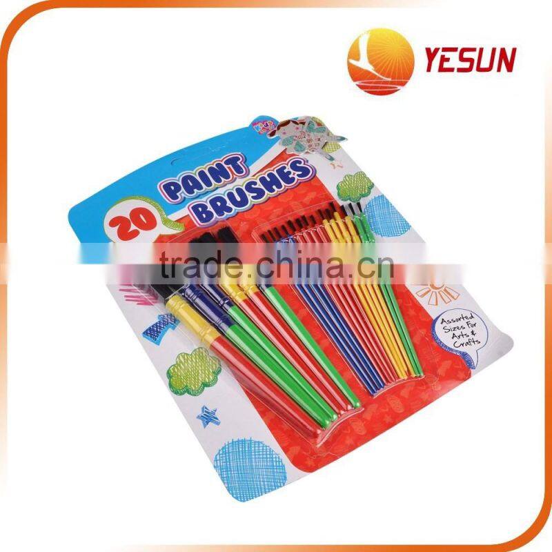 Plastic Panitbrush Set ,Children Paintbrush Set