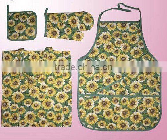 cotton oven glove&pot holder